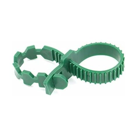 10 Attaches En Plastique Pour Arbres - Réglables, Extensibles, Résistantes Aux UV, Pour Soutenir Les Plantes Et Favoriser La Croissance - 11