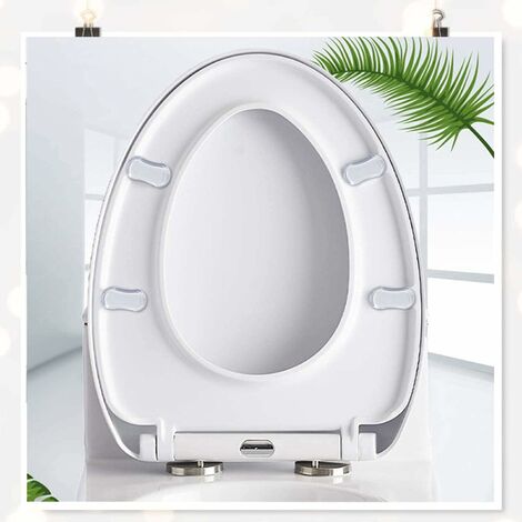 Lot de 8 housses de siège de toilette universelles avec adhésif Lot de 8 housses de siège de toilette universelles avec adhésif
