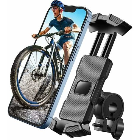 Support arrière de téléphone à adhésif solide pour vélo,montage