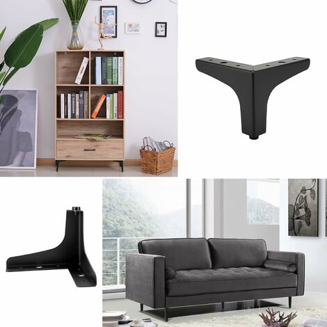 4 pièces meubles cône incliné support canapé pieds meuble TV pieds
