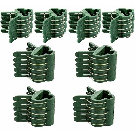 200 Pièce Clips De Jardin, Support Pour Plantes Clips, Attache Plante De Jardin Support Reutilisables Pinces A Plantes Cernes En Plastique Pinces A Clip Tomate Pour Plante Grimpantes 4 X 27 Cm 89964646