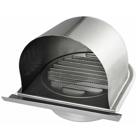 Grille de ventilation ronde 10 pièces Grille de ventilation extérieure ronde  53 mm en acier inoxydable Grille de ventilation noire Garder le flux d'air  pour armoire de cuisine S