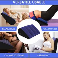 Oreiller Gonflable Pour Surélever Les Jambes - Coussin Ergonomique Multifonction - Voyage, Camping, Lit