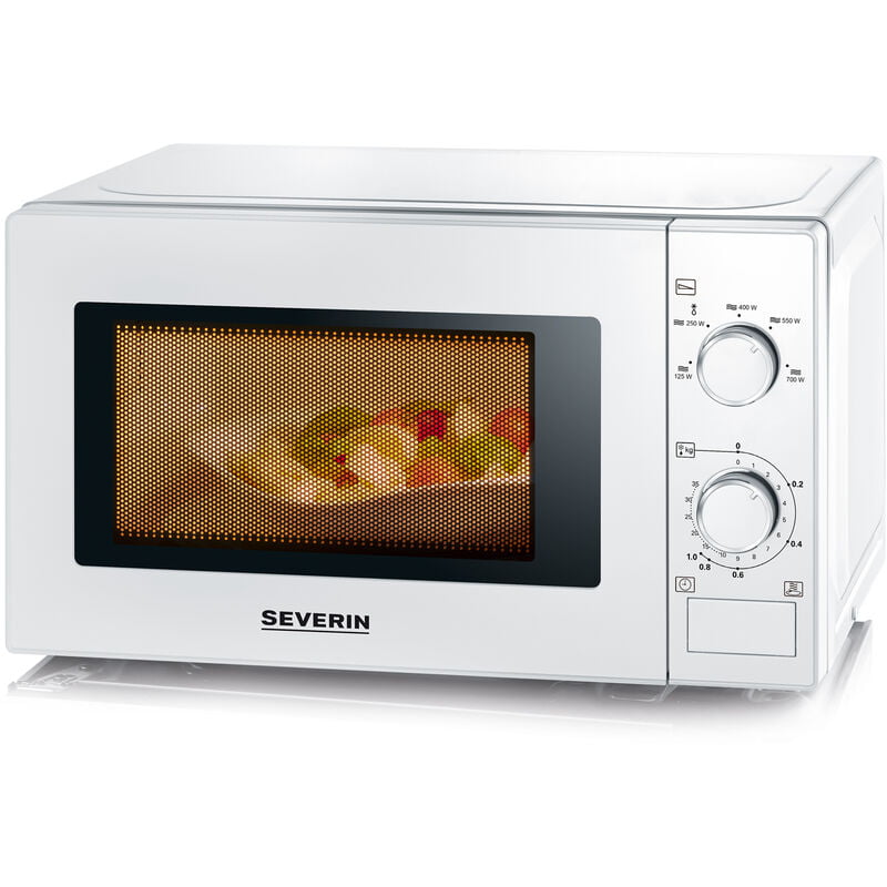 Microondas Severin MW 7770 -700 W. 20 L. Blanco