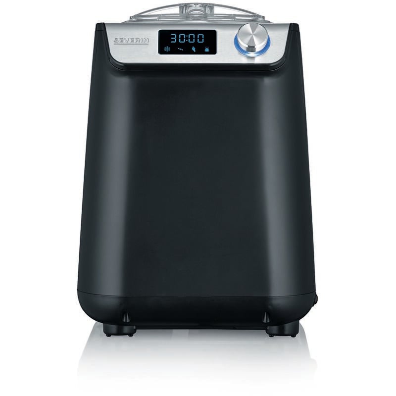 Heladera y yogurtera Severin EZ 7407 compacta. 135 W. 1,2 L. Negro