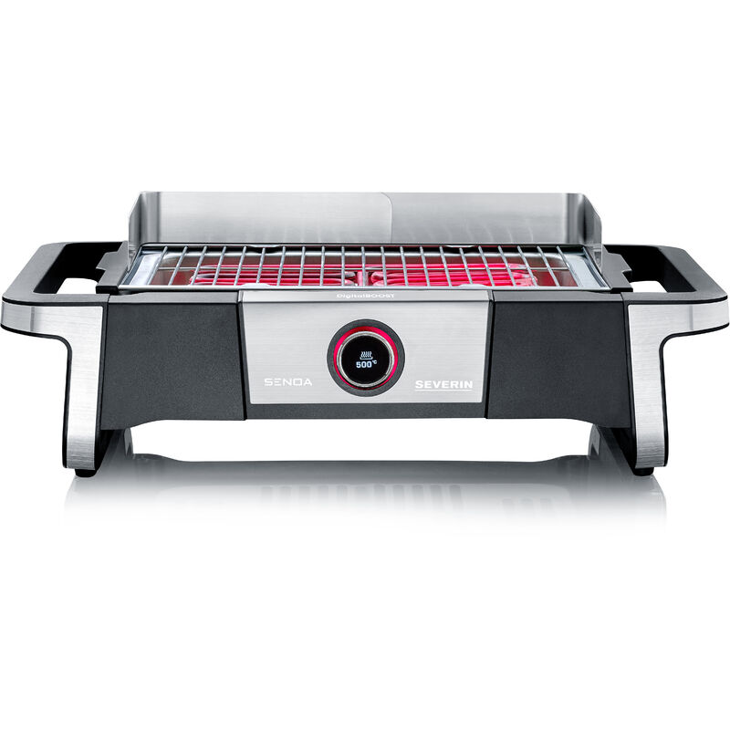 Barbacoa Grill Severin PG 8114 Digital Boost Negro 3000 W