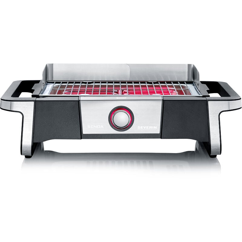 Barbacoa Grill Severin PG 8113 Boost Negro 3000 W