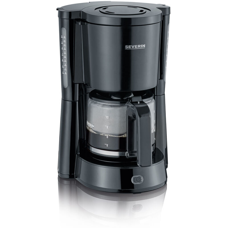 Cafetera de goteo, jarra de cristal 1 L Severin KA 4815 Negro 1000 W