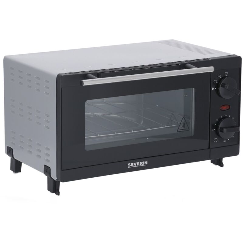 Mini Horno Tostador Severin TO 2052 - 9 L. 800 W. Negro/Gris