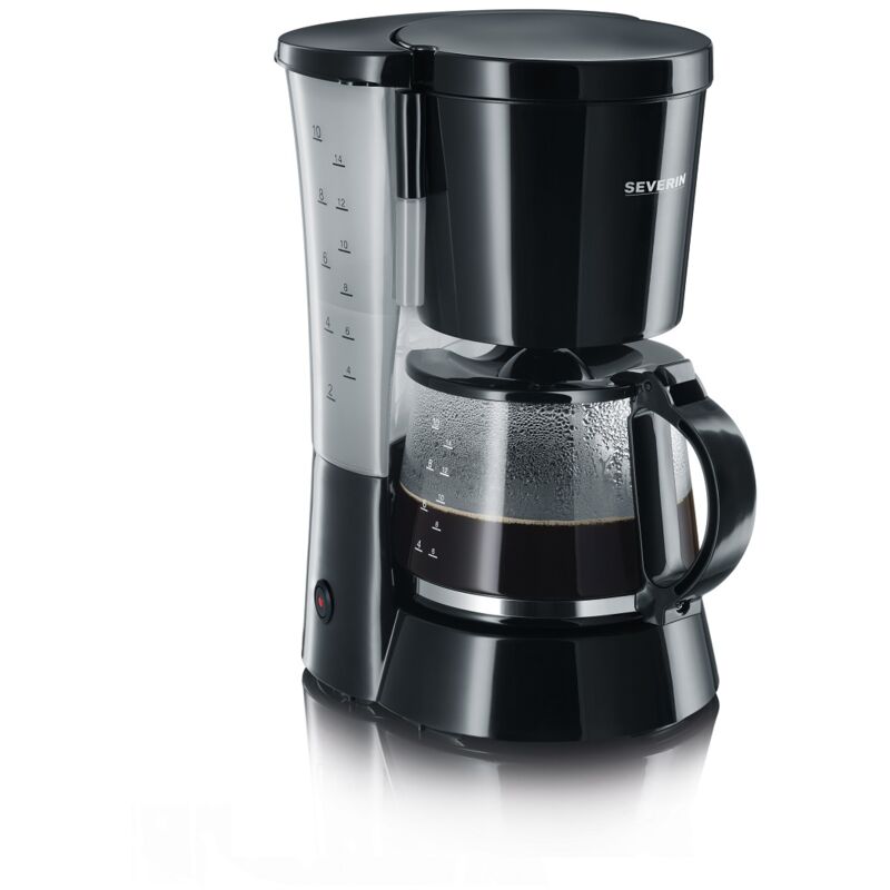 Cafetera de goteo, jarra de cristal 1.4 L Severin KA 4479 Negro 800 W