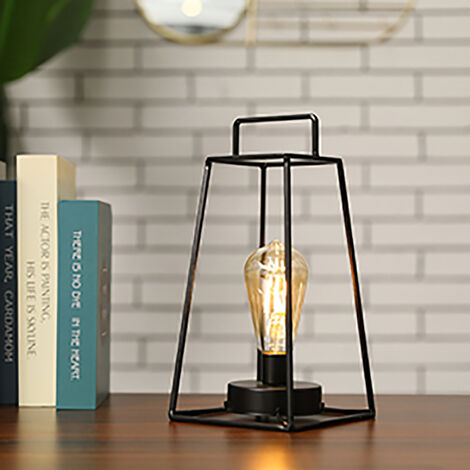 JHY DESIGN Lampe de Table Alimentée par Piles avec Minuterie de 6