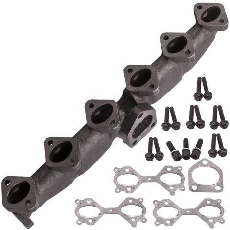 BFO – Collecteur d'échappement BMW 525d 530d 330d 325d X5 X3 – Fer ductile qualité supérieure – Installation professionnelle recommandée