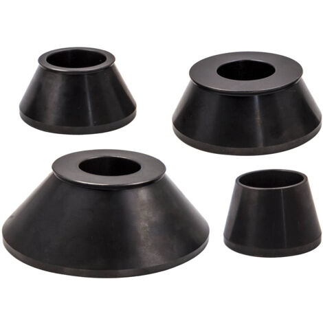BFO – Jeu de 4 cônes d'équilibrage standard 40mm – Acier au carbone #45 – Adaptateurs pour équilibrage roues – Pour voitures et camions