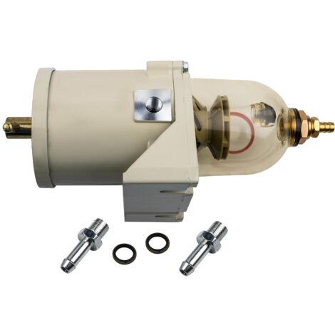 Maxpeedingrods – Filtre à carburant diesel séparateur d'eau 500FG 500FH – Débit 60 GPH – Pression max 15 PSI – Indice de filtrage 2-10-30 microns - FOR 500 FG
