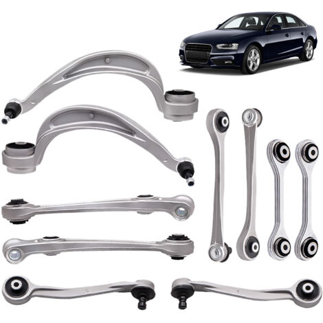 BFO – Kit de bras de suspension avant pour Audi A4 A5 Q5 – Lot de 10 pièces – Haute qualité pour durabilité – Installation professionnelle recommandée - 8k0407151c