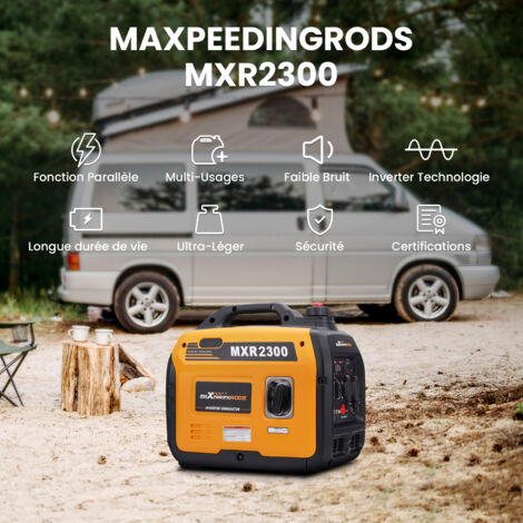 Générateur inverseur silencieux 3,5kw pour le camping la maison et  lélectricité-Maxpeedingrods
