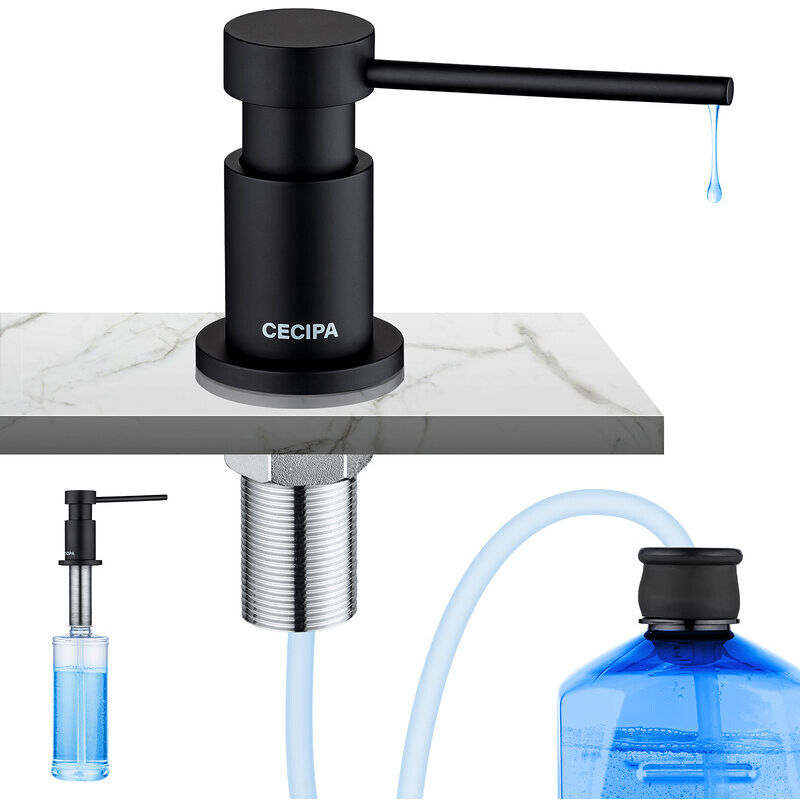 Grifo De Cocina Negro CECIPA MAX Grifo De Cocina Mezclador Negro