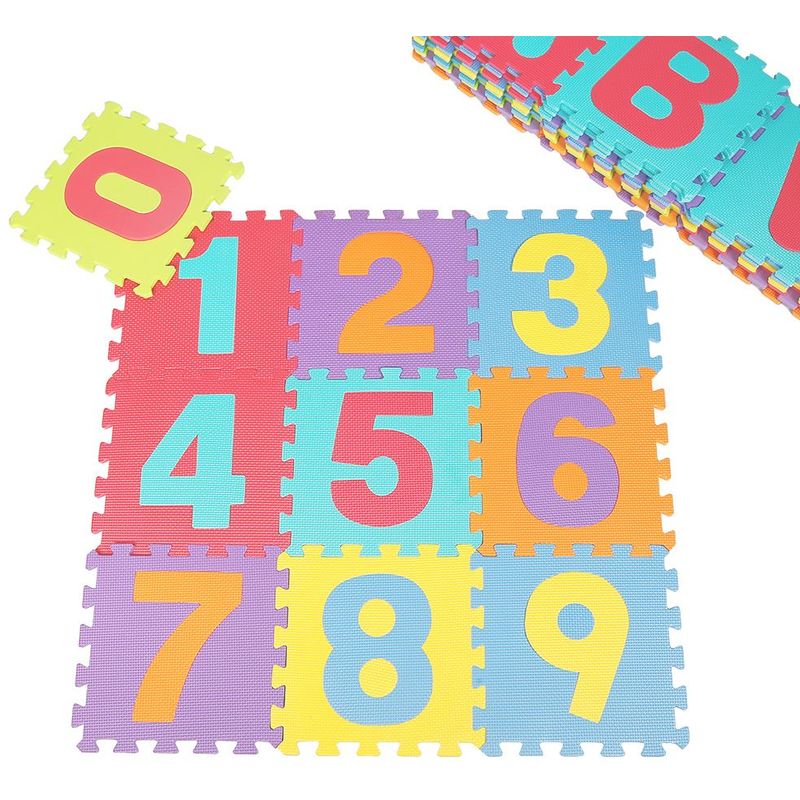 1 ensemble de Tapis de puzzle en mousse alphanumérique pour enfants de 36 pièces Prime Tapis de jeu Tapis dapprentissage Tapis en mousse Tapis de puzzle Idéal pour Jouet dapprentissage pour enfants 