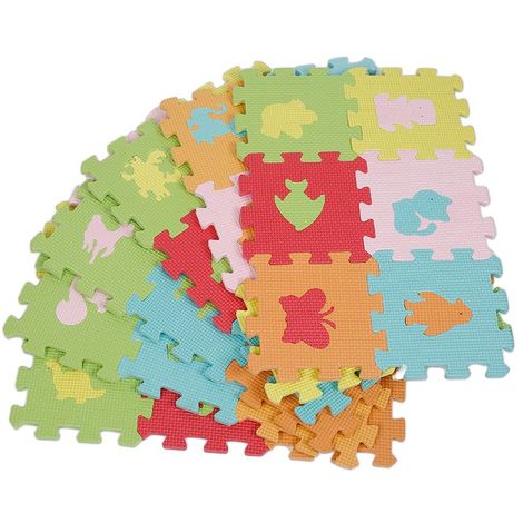 72 Eva Puzzle Tapis De Jeu Enfants Apprentissage Tapis De Sol Jouer Jouet Animaux Tapis Top Qualite