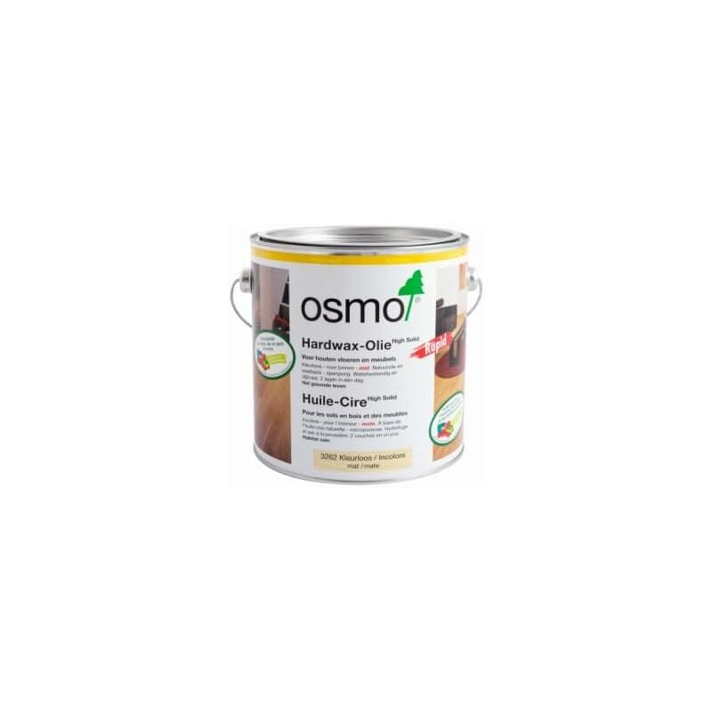 HUILE CIRE OSMO SÃƒâ€°CHAGE RAPIDE MAT 3262 0.750L