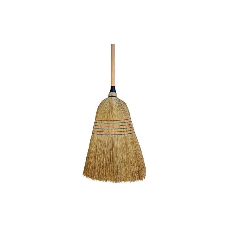 Balai paille de riz 5 fils - Maison