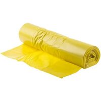 Sacs poubelles 110L JAUNE - 200 sacs