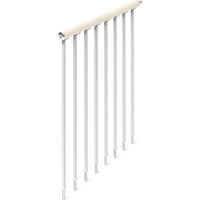 Misterstep - Balaustra -
Lunghezza 100 cm - Colore Corrimano Legno Sbiancato 84