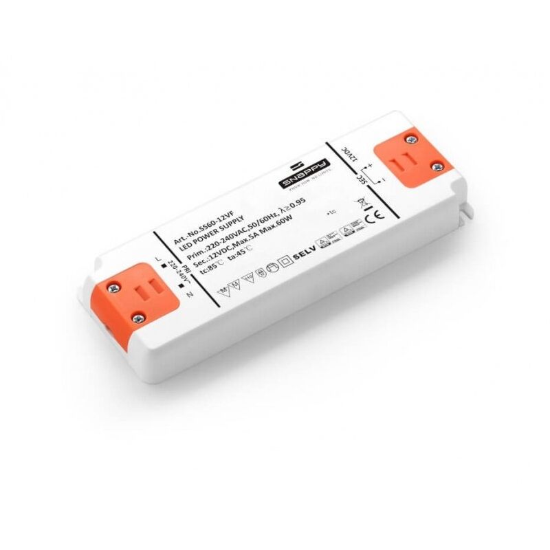 Alimentation électrique Snappy PSU-SNP50-12VF 12V 4.17A 50W - Pour LED Et Projets