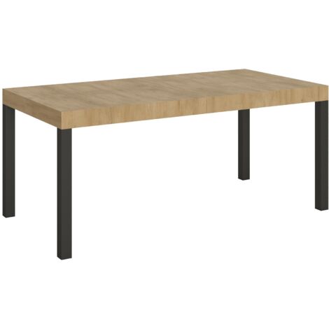 Table Extensible 90X180/284 Cm Everyday Chêne Nature Structure Anthracite (1/4)
