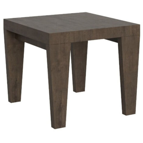 Table extensible 90x90/246 cm Spimbo Noce