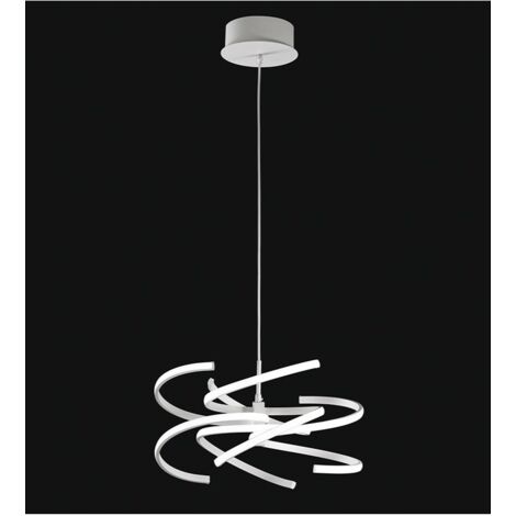 Suspension Led En Métal Blanc 70W 6396 B Perenz 3000K (1/2)