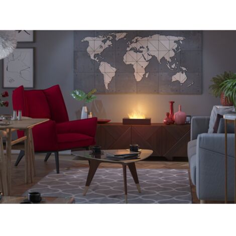 Brûleur à Bioéthanol En Acier Inoxydable : Chauffage D'ambiance Pour Terrasse Et Intérieur