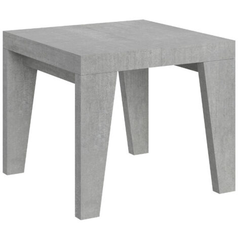 Table extensible 90x90/246 cm Naxy Premium Cemento (1/5)