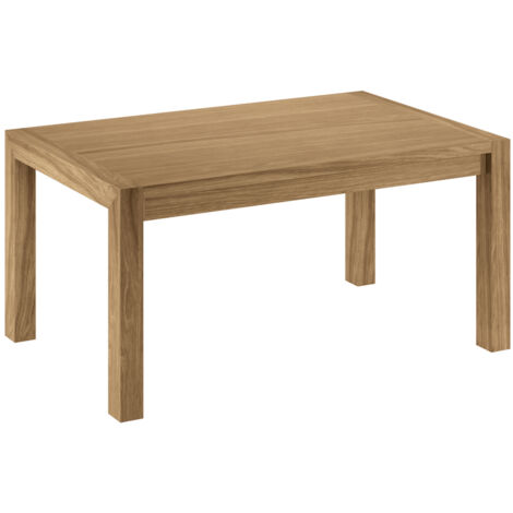 Nevada Table Extensible (160/240X90 Cm) En Placage Chêne Brun (1/4)