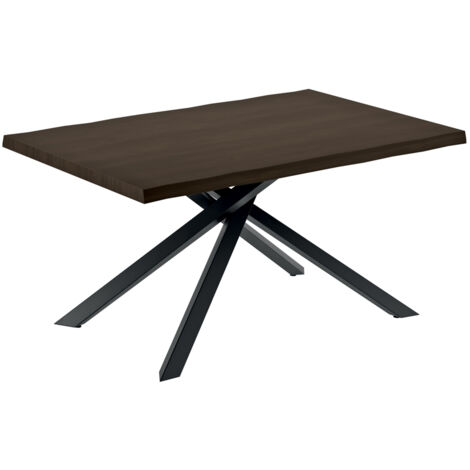 Spike Table Fixe (160X76 H Cm) En Frêne Noir (1/3)