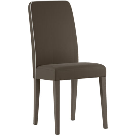 Anita Chaise En Éco-Cuir Beige 2 Pcs (1/5)