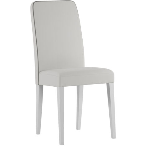 Lot de 4 chaises en similicuir - Anita - 59cm x 46cm x 99cm (1/5)