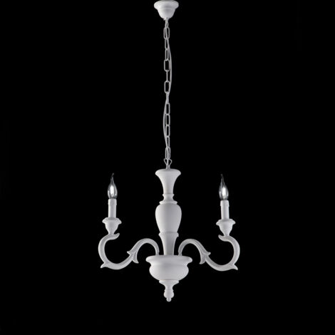 Lustre Classique En Bois Beige À 6 Lumières ESSE 496/6