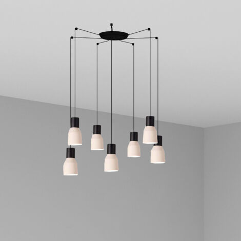 Lampe à suspension KOMBO 120 7L Beige