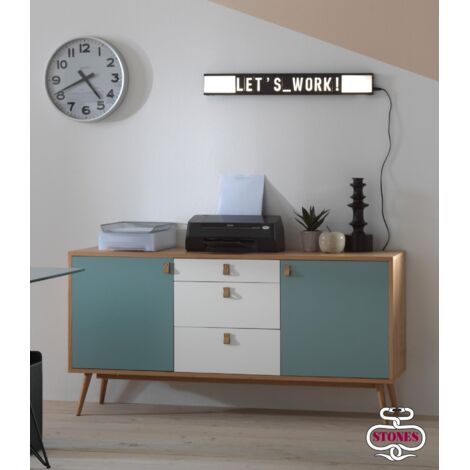 Ciak Lampe de Table LED en Métal Noir (1/5)