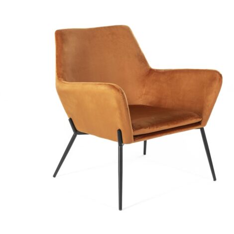 Gin Fauteuil en velours noir (1/5)