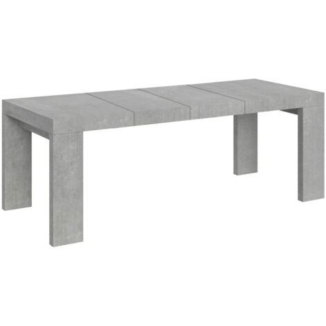 Table extensible 200/304x90 cm Roxell Premium béton (1/4)