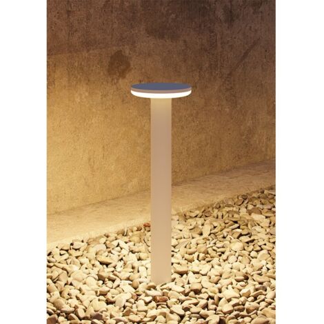 Borne LED d'extérieur Mac Floor XL Corten 4000K - 12W IP65 en aluminium ...