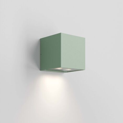 Forward Applique Extérieure 2 Lumières Asymétrique en Aluminium Couleur Sauge, LED 10.5W, Indice de Protection IP54 pour Éclairage Architectural (1/2)