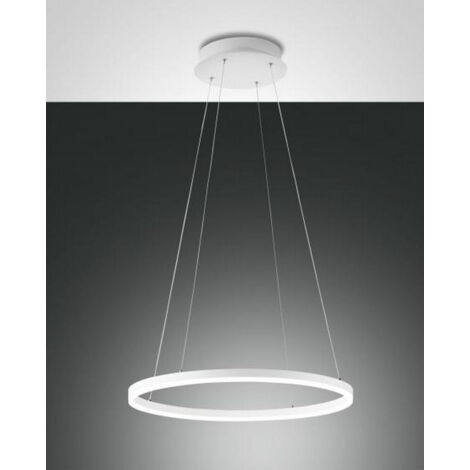 Lustre Suspension Giotto Avec Led 36W Blanc 3508-40-102 Fabas Luce (1/2)