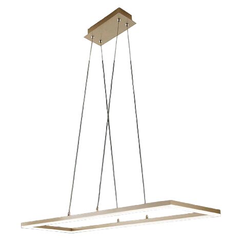 Plafonnier suspendu Bard LED 52W 3394-45-225 Or Mat Fabas Luce (1/3)