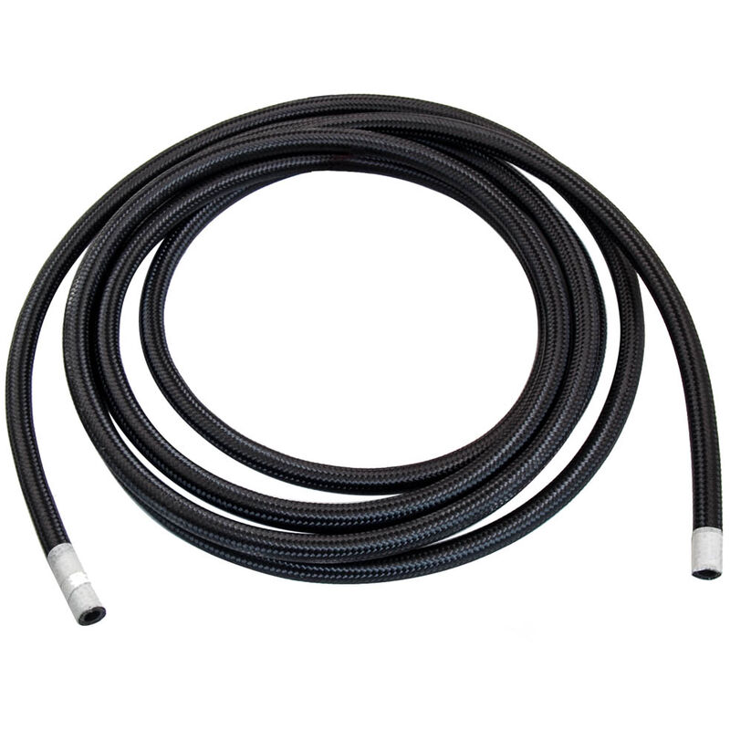 Universal 16.4FT 5M AN6 Nylon/Stainless Steel Braided Fuel Line +