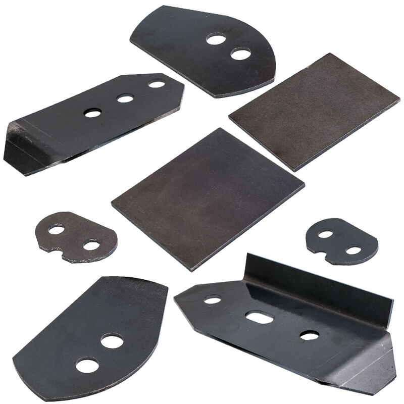 Kit De 4 Placas De Refuerzo De Metal Para D-JI Phantom 3 Series Drone Propeller Proteccion Motor Mount Base Protect Color Plata