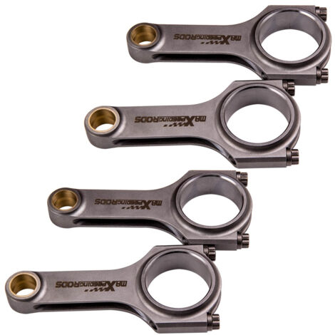 4X EN24 H-BEAM Bielas Con Rods Rod for Suzuki GSX1300R Hayabusa 1300 119.5mm (1/5)
