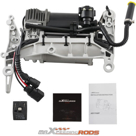 Compresor de suspensión neumática + soport for Porsche Cayenne 955 VW Touareg 7L